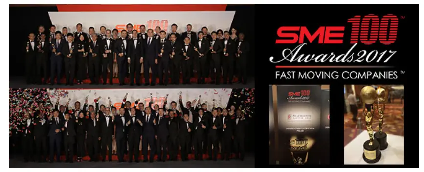 Pharmachem at the SME100 Awards 2017