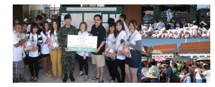 Thailand humanitarian food-relief project